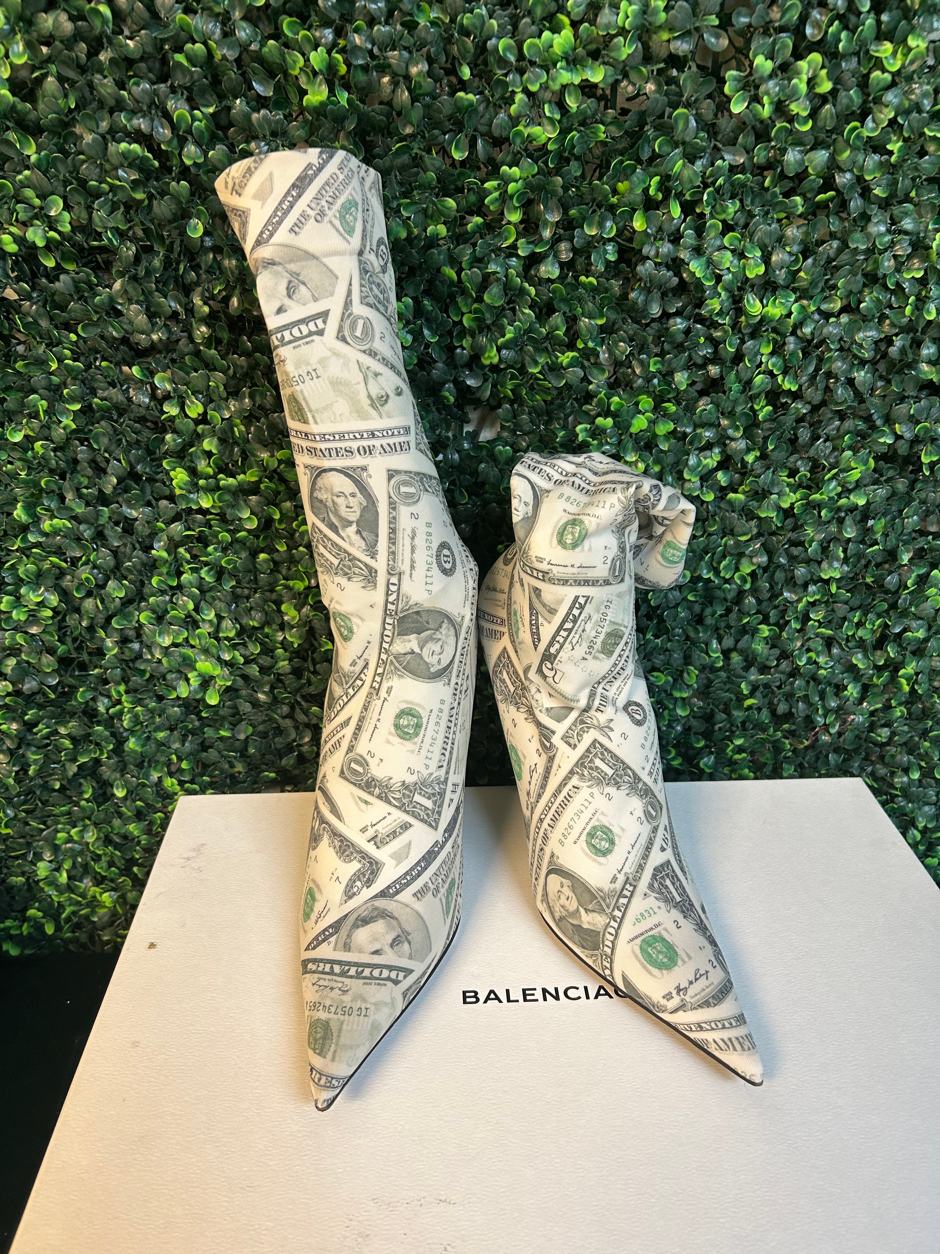 Balenciaga money boots online